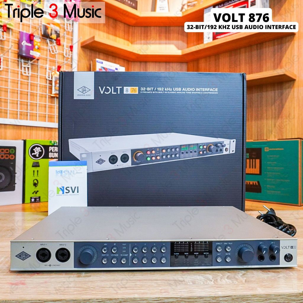 UNIVERSAL AUDIO VOLT 876 USB C 8 input, 8 Analog Outs