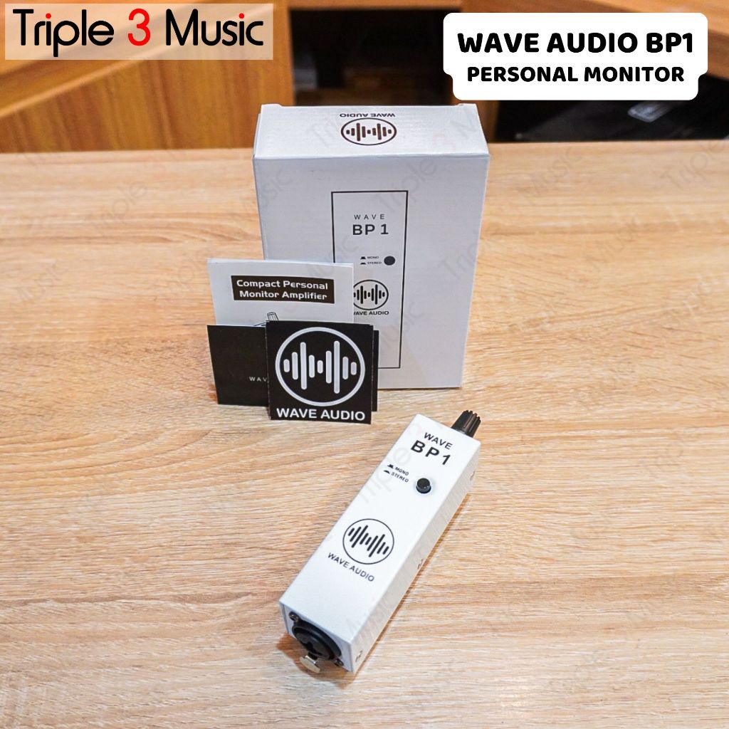 Wave Audio BP1 Belt-Pack Personal In-Ear Monitor Amplifier (Wired)