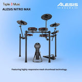 Alesis Nitro Max Mesh Electronic Drum Set | Drum Elektrik