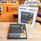 Tascam MODEL 12 MODEL12 12 Channel Mixer Multitrack recording usb audio interface