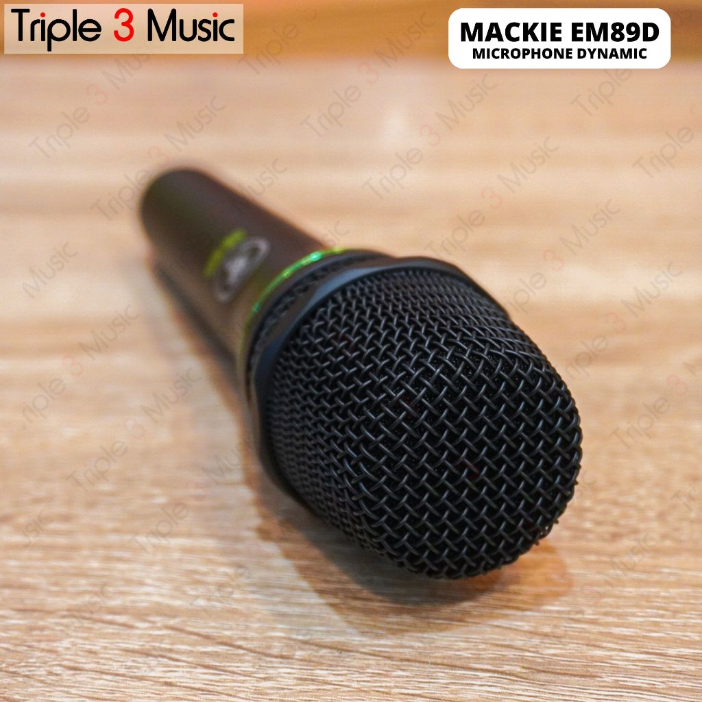 Mackie EM89D EM-89D EM 89D Microphone MIC Dynamic XlR