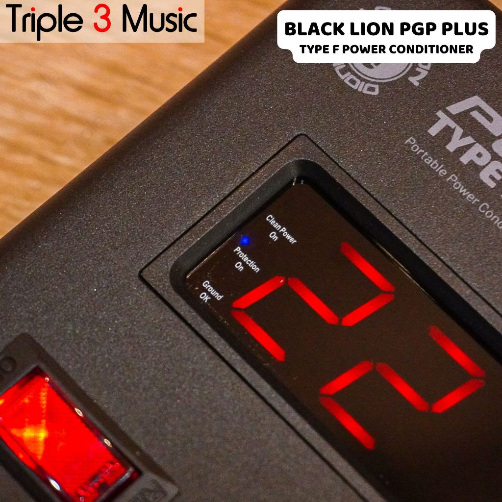 Black Lion Audio PGP + Plus Portable Power Conditioner and Surge Protector STOP KONTAK ARUS BERSIH