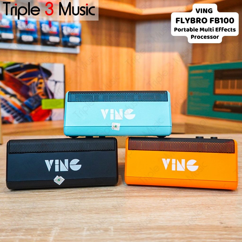 VING FB100 FB-100 multi efek gitar bass with speaker