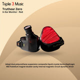 TruthEar ZERO RED x Crinacle RED Dual Dynamic Driver In Ear Earphone
