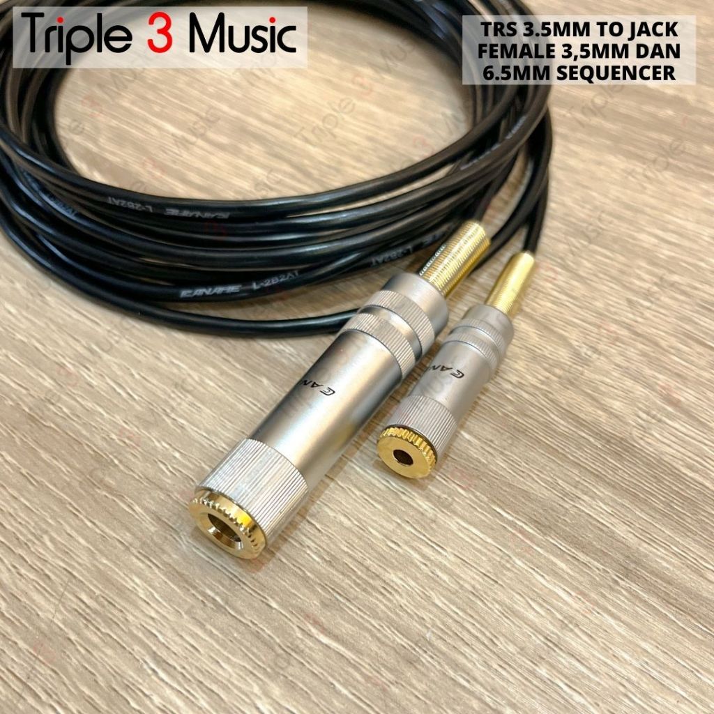 OFC kabel splitter kabel sequencer splitter 3.5 male to dual Female TRS