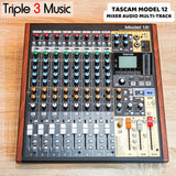 Tascam MODEL 12 MODEL12 12 Channel Mixer Multitrack recording usb audio interface