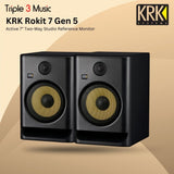 KRK ROKIT 7 G5 Studio Monitor 7-inch Powered Speaker (Pair)