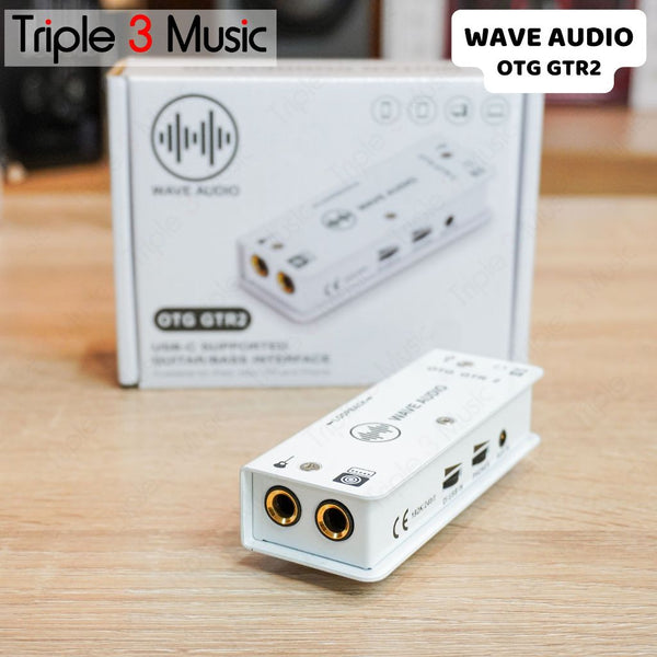 WAVE AUDIO OTG GTR 2 – 24-bit/192kHz Premium Guitar OTG Audio Interface