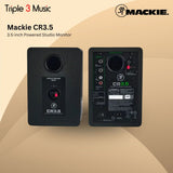 Mackie CR3.5 CR 3.5 CR-3.5 Powered Studio Monitors Speaker 3.5-inch (PAIR)