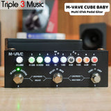 M-Vave MVAVE Cuvave Cube Baby Cubebaby Elektrik Electric Multi Efek Pedal Gitar Rechargeable Effect Guitar Original