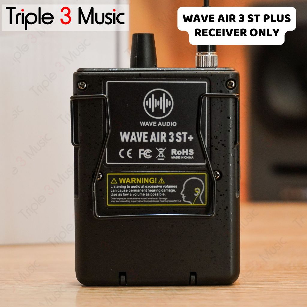 Wave Air 3 ST+ PLUS Receiver ONLY RX ONLY Wireless AMPLIFIER IEM Receiver