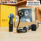 Seruni Audio SEM-03 - Cardioid Condenser Instrument Microphone