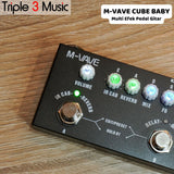 M-Vave MVAVE Cuvave Cube Baby Cubebaby Elektrik Electric Multi Efek Pedal Gitar Rechargeable Effect Guitar Original