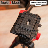 TAKARA ECO-173A Tripod untuk Kamera, Action Cam dan Handphone Aluminium Camera Holder Handphone