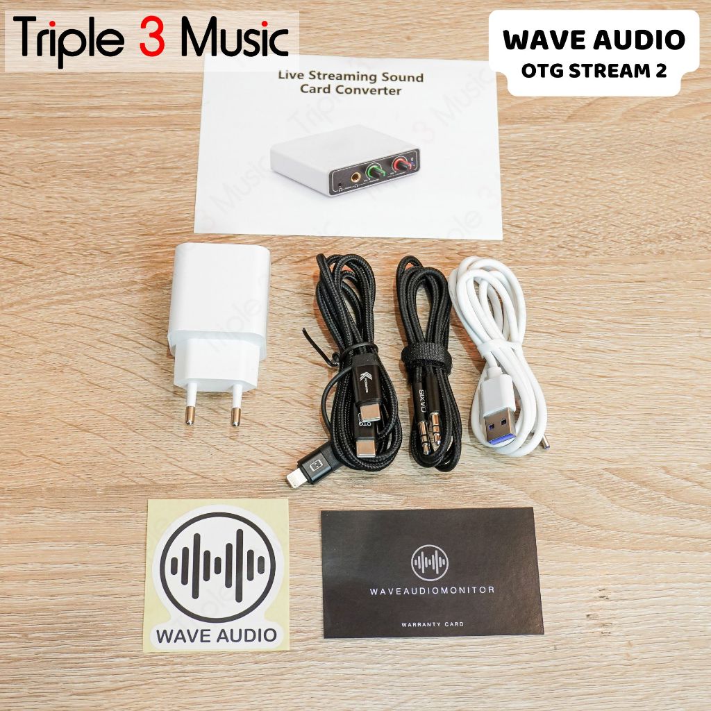 WAVE AUDIO OTG STREAM 2 – Premium Live Streaming & OTG Audio Interface
