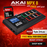 AKAI MPX8 MPX 8 Kendang Digital Sample pad player