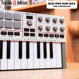 Akai MPK Mini MK4 MK IV MIDI Keyboard Controller 25 Keys MPK MINI MK4