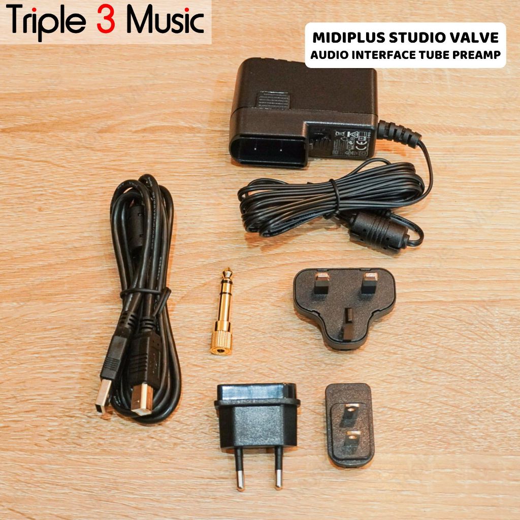 MIDIPLUS STUDIO VALVE OTG 2 in 2 out USB Soundcard recording Streaming
