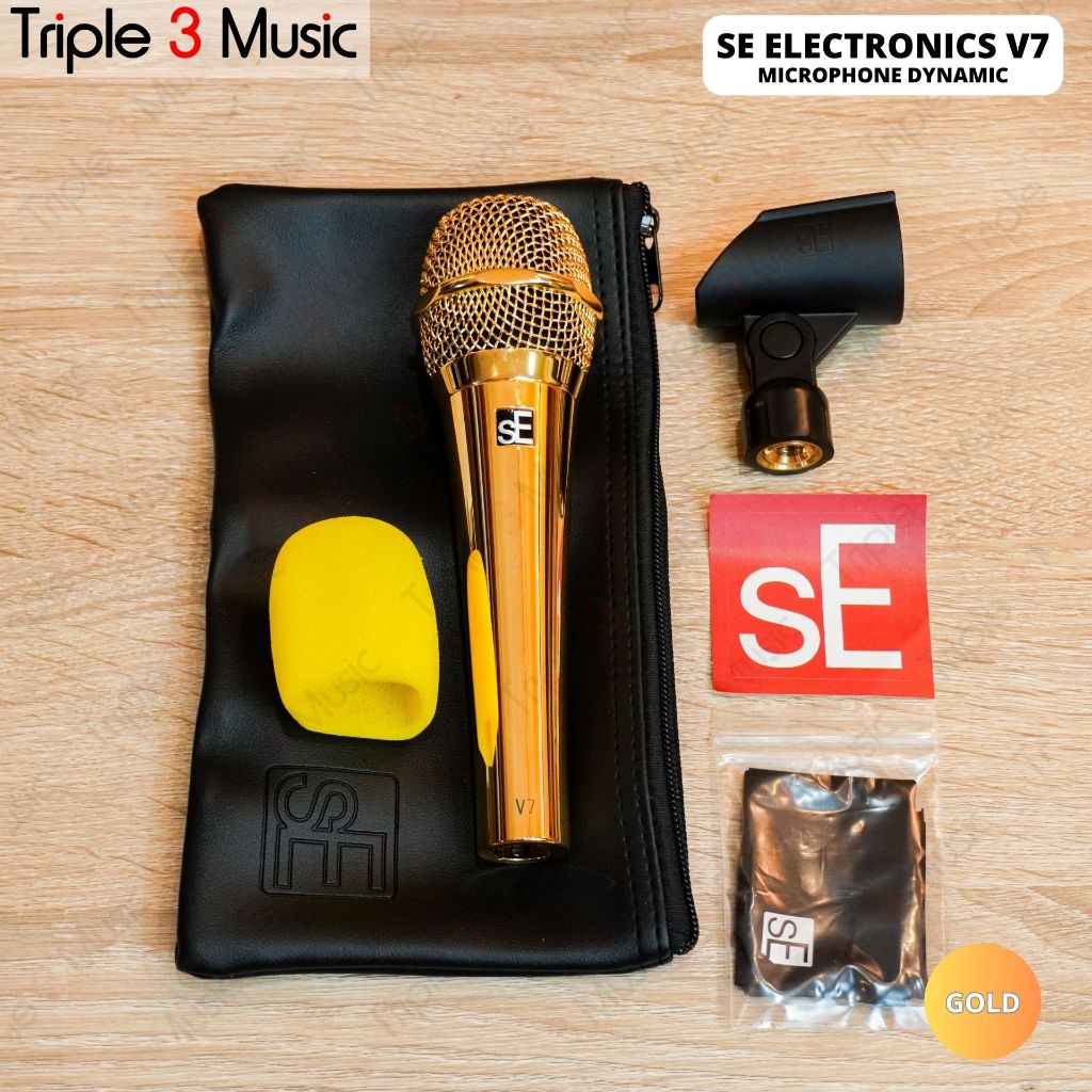 SE Electronics V7 microphone mic dynamic kabel original