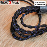 CVJ Vivian IEM 10mm Dynamic Driver In Ear Monitor Earphone With Detachable Jack Audio