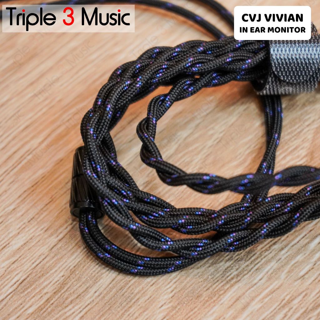 CVJ Vivian IEM 10mm Dynamic Driver In Ear Monitor Earphone With Detachable Jack Audio