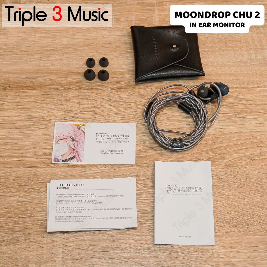 Moondrop CHU 2 DSP In Ear Monitor Earphone With Mic & Type-C