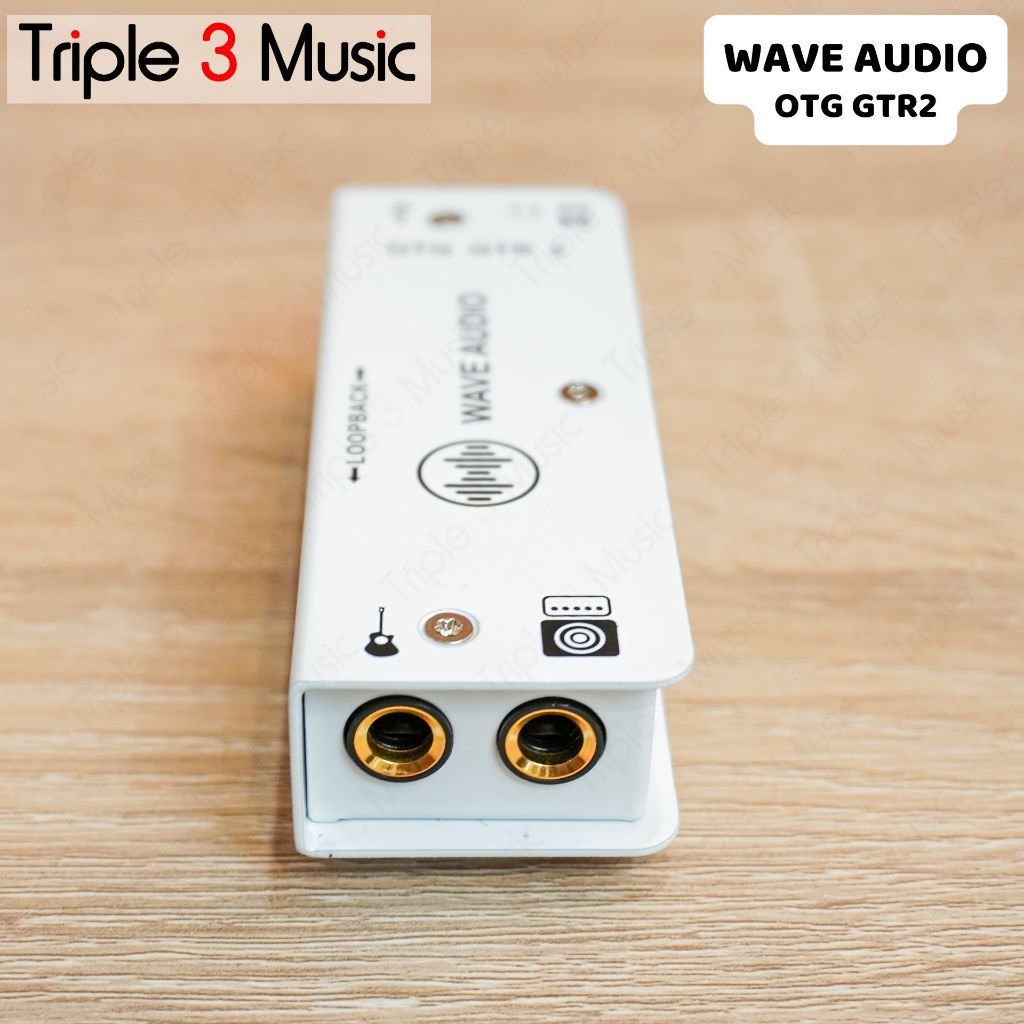 WAVE AUDIO OTG GTR 2 – 24-bit/192kHz Premium Guitar OTG Audio Interface