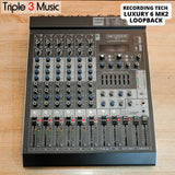 Recording tech Luxury 6 MK2 LOOPBACK VERSION 8 Input 3 aux USB MIXER Audio