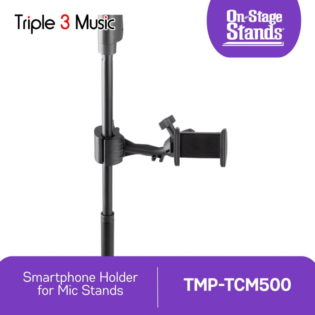 On-Stage TMP TCM500 Smartphone tab holder jepit stand mic