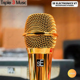 sE Electronics V7 Gold Supercardioid Dynamic Handheld Vocal Microphone - Gold