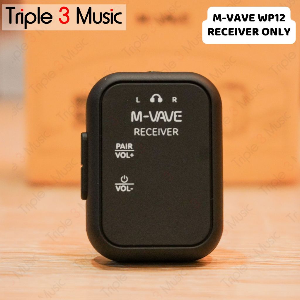 M-VAVE WP12 WP 12 RX RECEIVER ONLY for WP12 SET WIRELESS MONITOR
