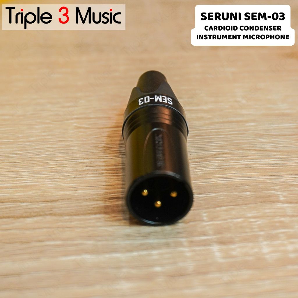 Seruni Audio SEM-03 - Cardioid Condenser Instrument Microphone
