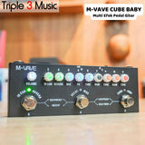 M-Vave MVAVE Cuvave Cube Baby Cubebaby Elektrik Electric Multi Efek Pedal Gitar Rechargeable Effect Guitar Original