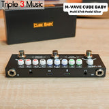M-Vave MVAVE Cuvave Cube Baby Cubebaby Elektrik Electric Multi Efek Pedal Gitar Rechargeable Effect Guitar Original