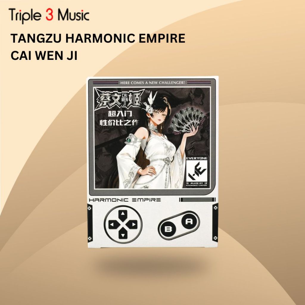 Tangzu Harmonic Empire Cai Wen ji 10mm Single Dynamic Driver IEM In Ear Monitors Earphone