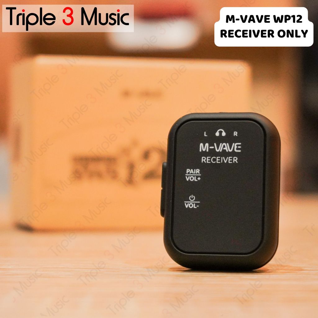 M-VAVE WP12 WP 12 RX RECEIVER ONLY for WP12 SET WIRELESS MONITOR