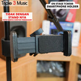 On-Stage TMP TCM500 Smartphone tab holder jepit stand mic