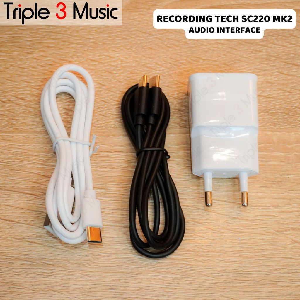 Recording Tech RT SC220 MK2 24bit Audio Interface USB Live Streaming SC220 MKII