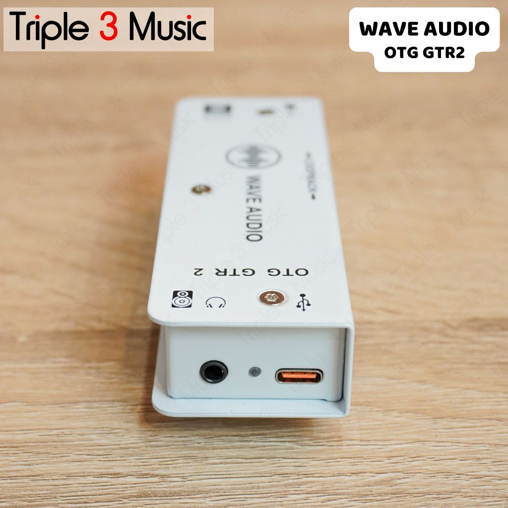 WAVE AUDIO OTG GTR 2 – 24-bit/192kHz Premium Guitar OTG Audio Interface