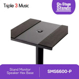 On-Stage SMS6600-P Hex-Base STAND SPEAKER MONITOR SEPASANG