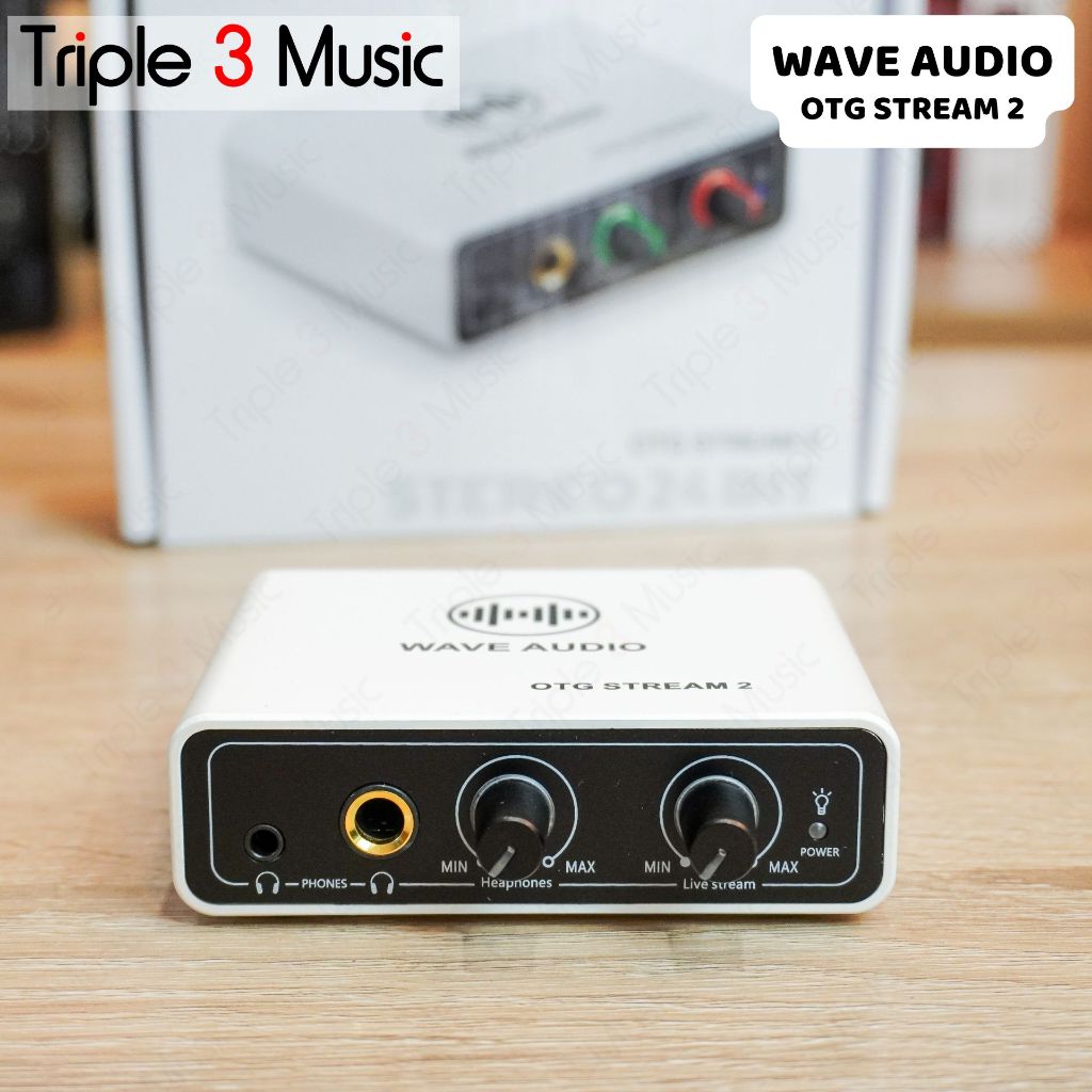 WAVE AUDIO OTG STREAM 2 – Premium Live Streaming & OTG Audio Interface
