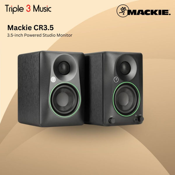 Mackie CR3.5 CR 3.5 CR-3.5 Powered Studio Monitors Speaker 3.5-inch (PAIR)