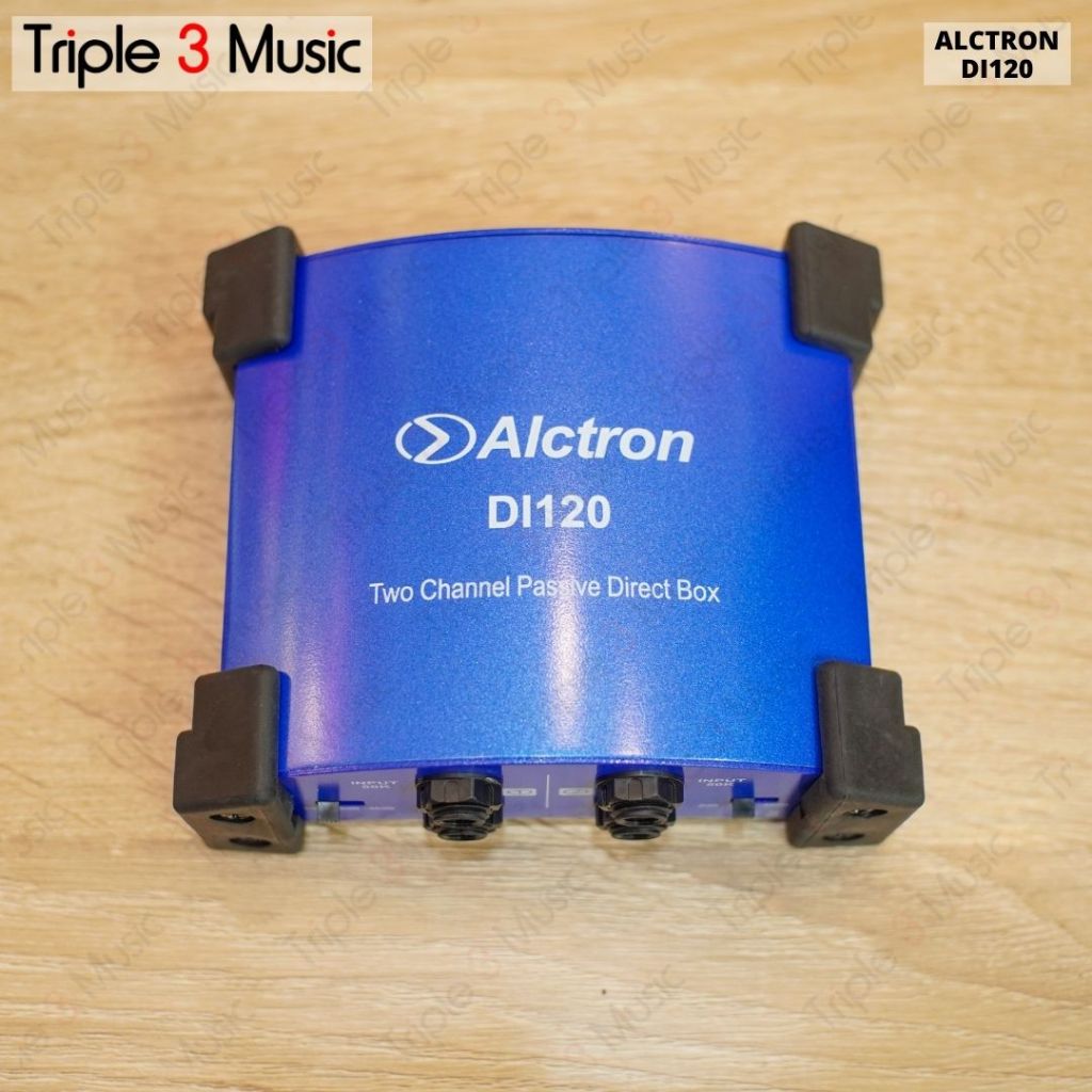 Alctron DI120 DI 120 STEREO (dual channel) DI BOX PASSIVE PASIF