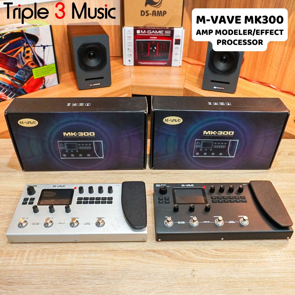 M-Vave MK300 MK 300 Efek Gitar Digital Multi Effect Processor