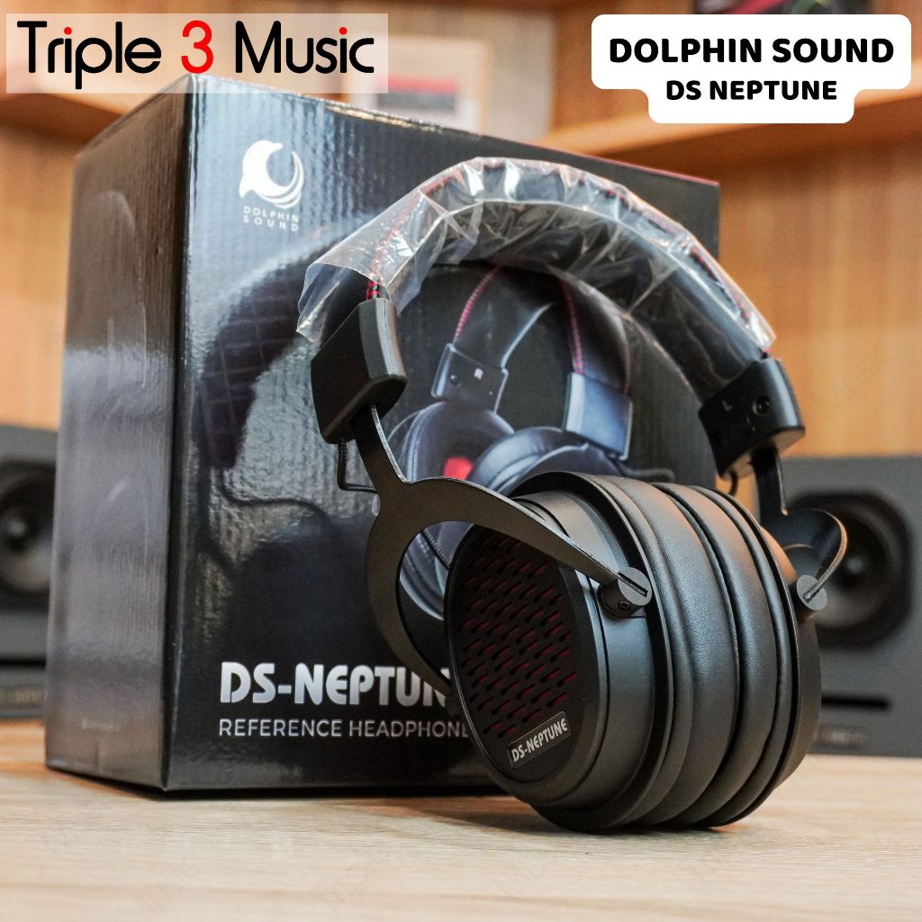 Dolphin Sound DS NEPTUNE Semi Open Back Headphone flat