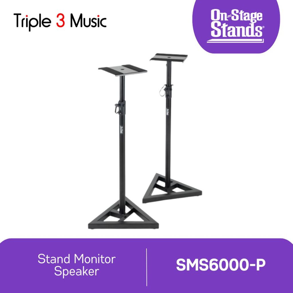 On-Stage SMS6000-P Studio STAND SPEAKER MONITOR