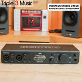 MIDIPLUS STUDIO VALVE OTG 2 in 2 out USB Soundcard recording Streaming