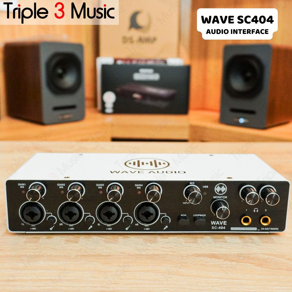 Wave SC404 SC 404 Soundcard USB interface recording soundcard sequencer OUTPUT 4ch