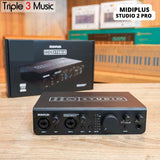MIDIPLUS Studio 2 Pro Soundcard Recording Triple3music