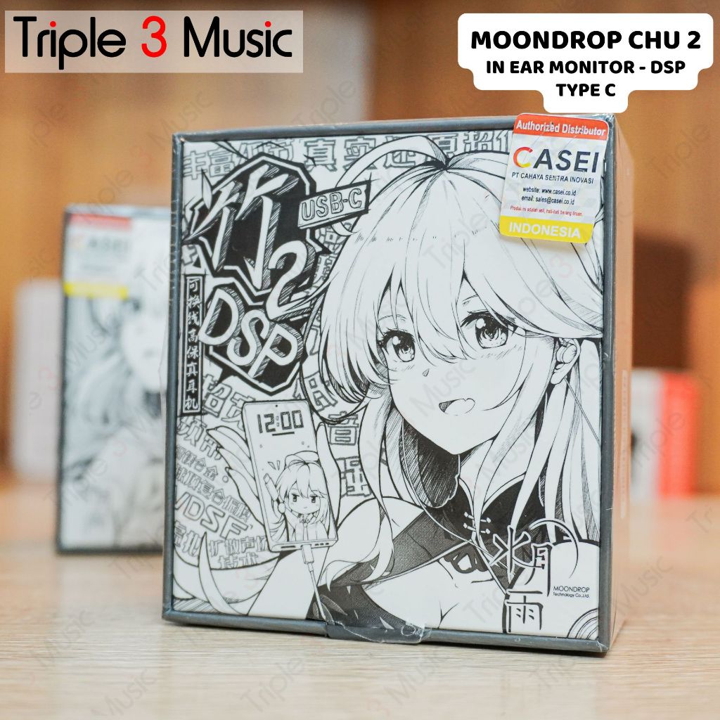 Moondrop CHU 2 DSP In Ear Monitor Earphone With Mic & Type-C